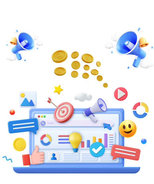 Social Media Marketing vector image