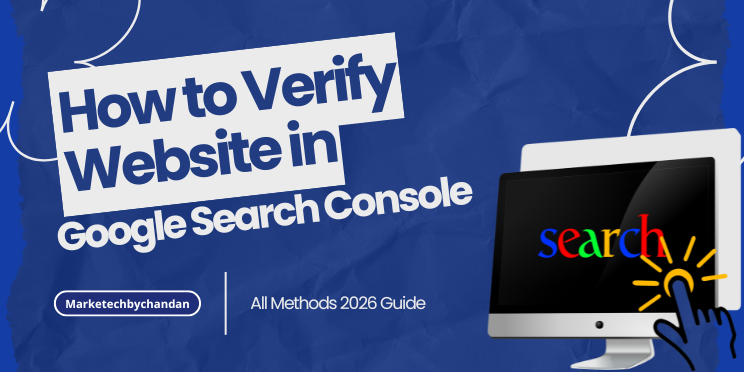 How to Verify Website in Google Search Console (All Methods 2026 Guide)