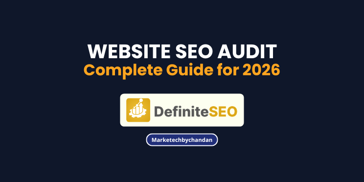 WEBSITE SEO AUDit Complete Guide for 2026