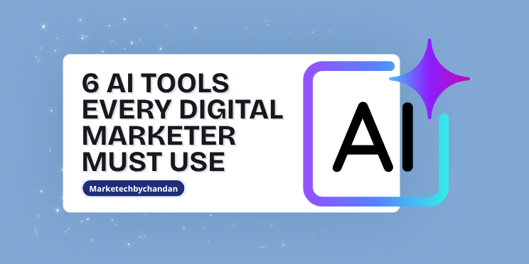 AI tools for digital marketers